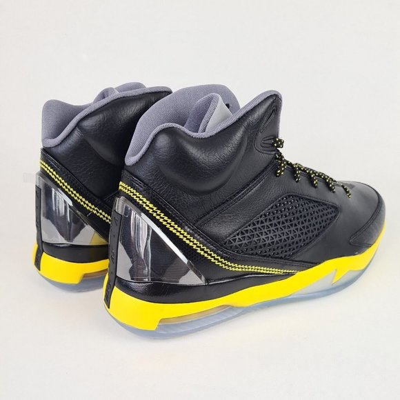 Nike Air Jordan Flight Remix Shoes Basketball Black Men Sneaker - Picture 5 of 12